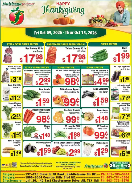 Fruiticana catalogue | Wide range of offers | 2026-10-09T00:00:00.000Z - 2026-10-15T00:00:00.000Z