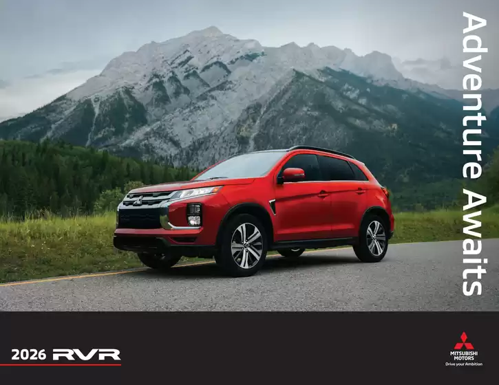 Mitsubishi catalogue | Adventure Awaits 2026 | 2026-10-12T00:00:00.000Z - 2027-10-11T00:00:00.000Z