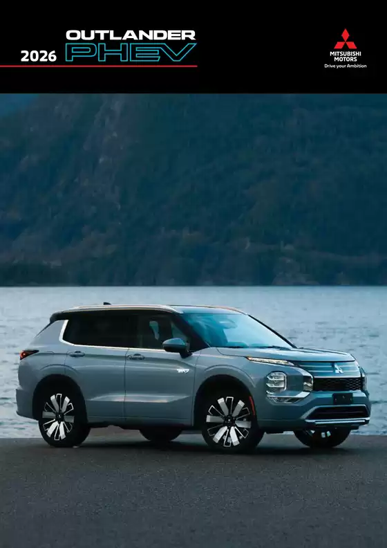 Mitsubishi catalogue | 2026 Outlander PHEV | 2026-10-12T00:00:00.000Z - 2027-10-11T00:00:00.000Z