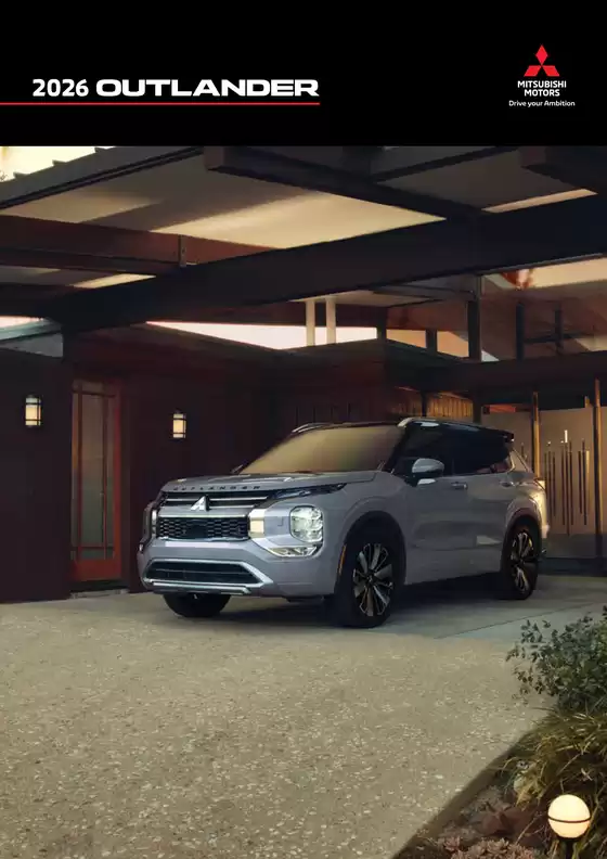 Mitsubishi catalogue | 2026 Outlander | 2026-10-12T00:00:00.000Z - 2027-10-11T00:00:00.000Z