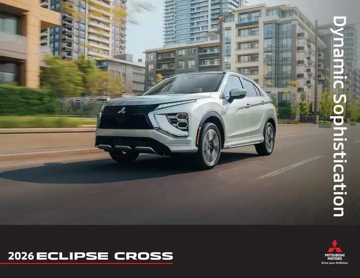 Mitsubishi catalogue | 2026 Eclipse Cross | 2026-10-12T00:00:00.000Z - 2027-10-11T00:00:00.000Z