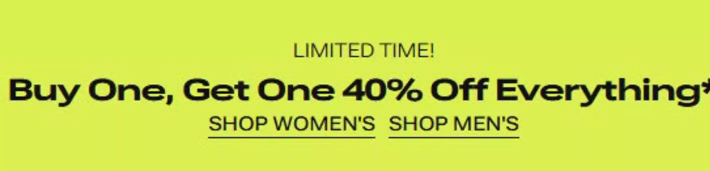 Call it Spring catalogue | Buy one get one 40 % off | 2026-10-12T00:00:00.000Z - 2026-10-26T00:00:00.000Z