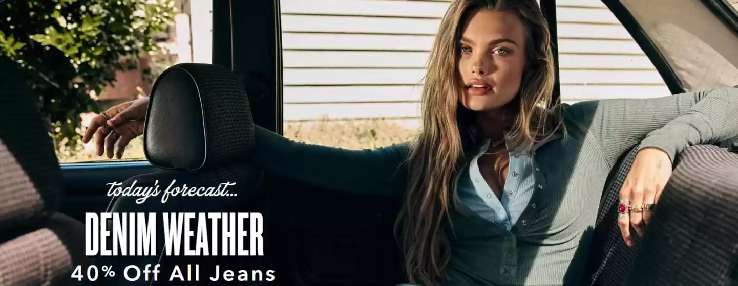 American Eagle catalogue | 40% off all jeans | 2026-10-12T00:00:00.000Z - 2026-10-26T00:00:00.000Z