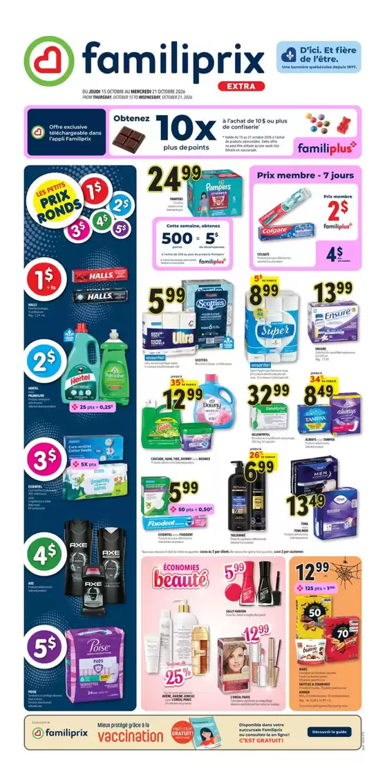 Familiprix catalogue | Our best deals for you | 2026-10-15T00:00:00.000Z - 2026-10-21T00:00:00.000Z