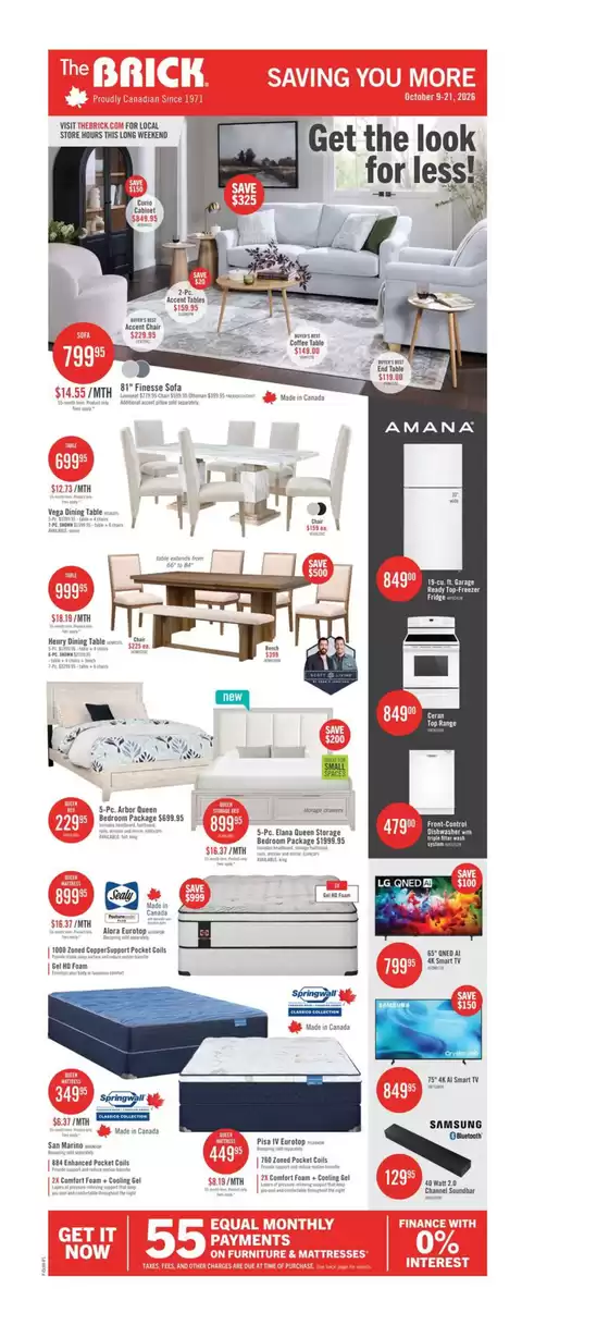 The Brick catalogue | Offers for bargain hunters | 2026-10-09T00:00:00.000Z - 2026-10-21T00:00:00.000Z