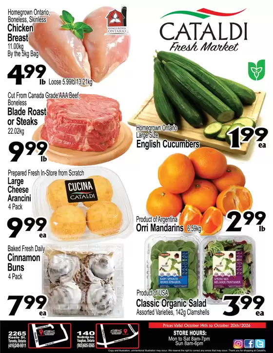 Cataldi catalogue | Weekly flyer | 2026-10-14T00:00:00.000Z - 2026-10-20T00:00:00.000Z