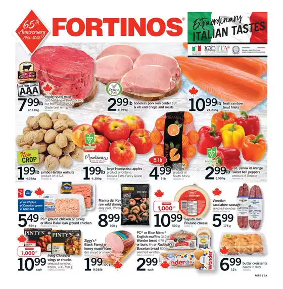 Fortinos catalogue | Weekly flyer | 2026-10-14T00:00:00.000Z - 2026-10-21T00:00:00.000Z