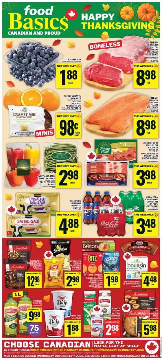 Food Basics catalogue | Food Basics weekly flyer | 2026-10-08T00:00:00.000Z - 2026-10-14T00:00:00.000Z