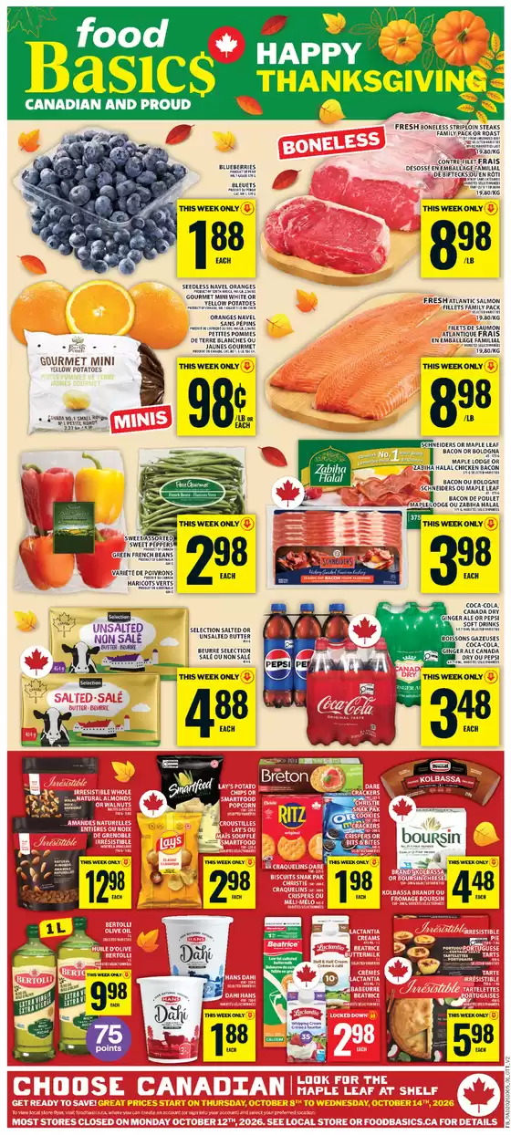 Food Basics catalogue | Current deals and offers | 2026-10-08T00:00:00.000Z - 2026-10-14T00:00:00.000Z