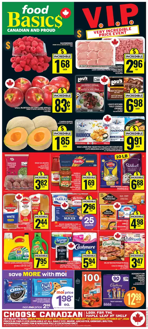 Food Basics catalogue | Our best deals for you | 2026-10-15T00:00:00.000Z - 2026-10-21T00:00:00.000Z