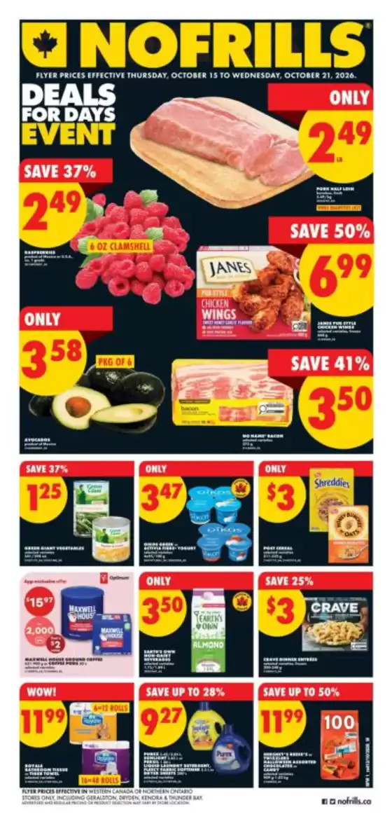 No Frills catalogue | Great offer for all customers | 2026-10-15T00:00:00.000Z - 2026-10-21T00:00:00.000Z