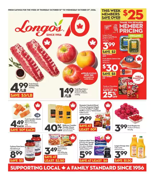 Longo's catalogue | Weekly Flyer | 2026-10-15T00:00:00.000Z - 2026-10-21T00:00:00.000Z