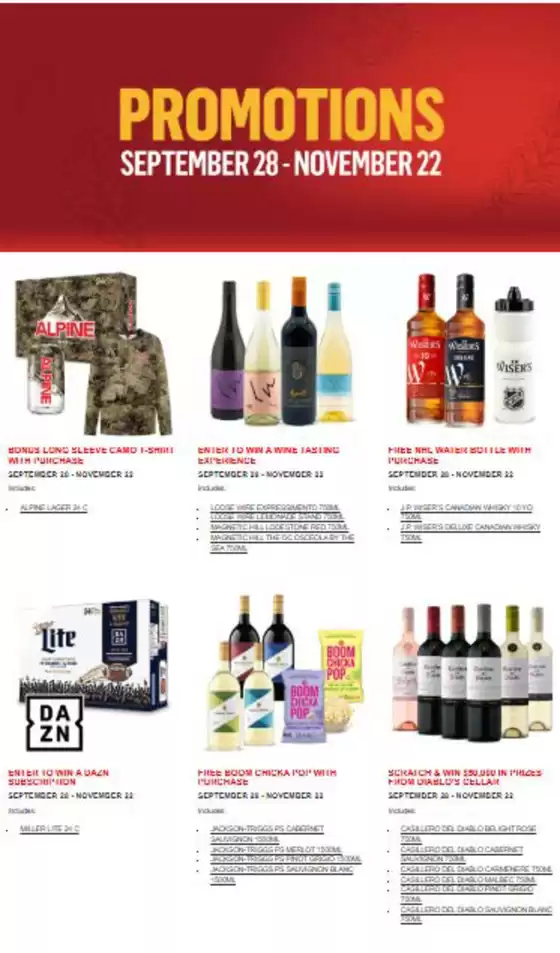 NB Liquor catalogue | Hot deals | 2026-10-14T00:00:00.000Z - 2026-11-22T00:00:00.000Z