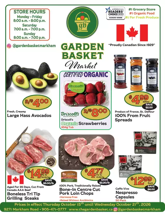 The Garden Basket catalogue | Weekly flyer | 2026-10-15T00:00:00.000Z - 2026-10-21T00:00:00.000Z
