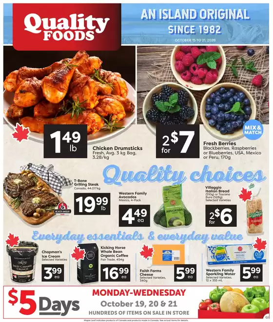 Quality Foods catalogue | Weekly flyer | 2026-10-15T00:00:00.000Z - 2026-10-21T00:00:00.000Z