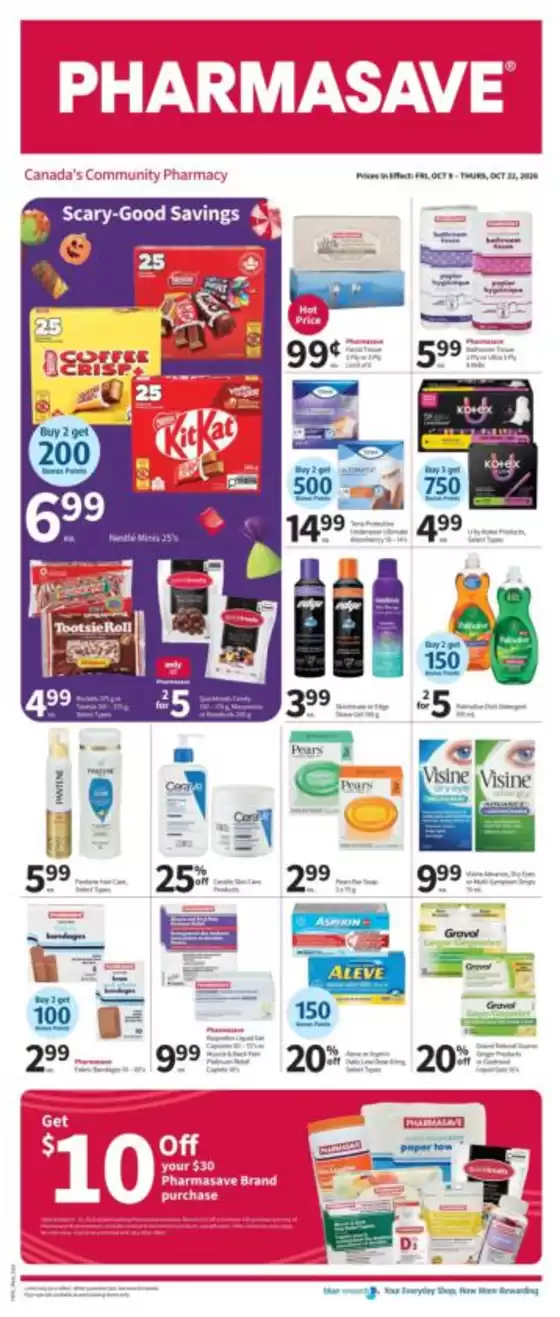 Pharmasave catalogue | Current special promotions | 2026-10-09T00:00:00.000Z - 2026-10-22T00:00:00.000Z