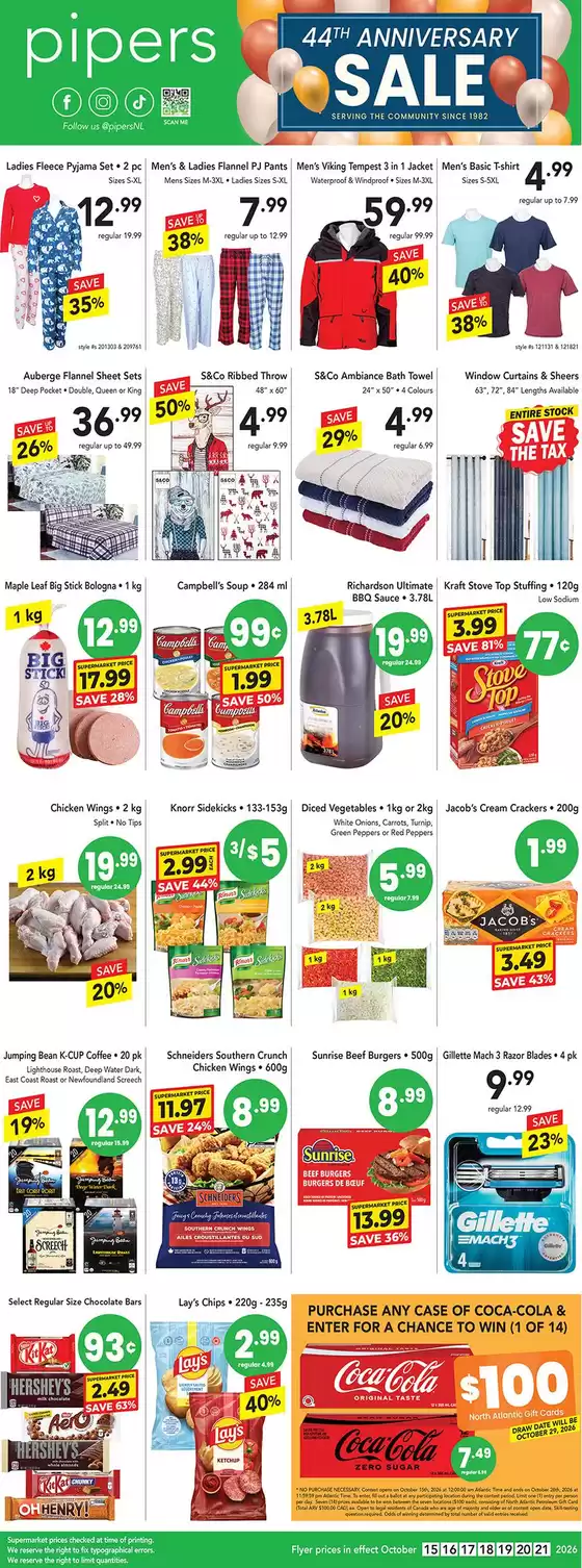 Pipers catalogue | Flyer Pipers | 2026-10-15T00:00:00.000Z - 2026-10-21T00:00:00.000Z