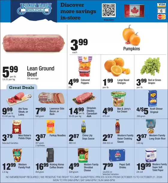 Bulkley Valley Wholesale catalogue | Discover more savings in-store | 2026-10-15T00:00:00.000Z - 2026-10-21T00:00:00.000Z