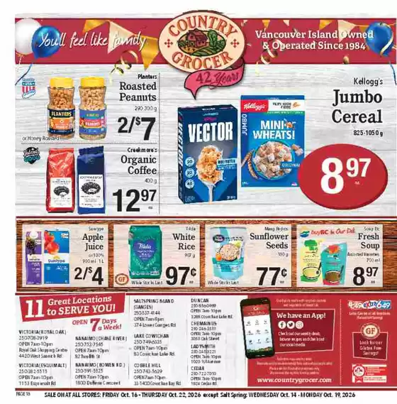 Country Grocer catalogue | Country Grocer Flyer | 2026-10-16T00:00:00.000Z - 2026-10-22T00:00:00.000Z