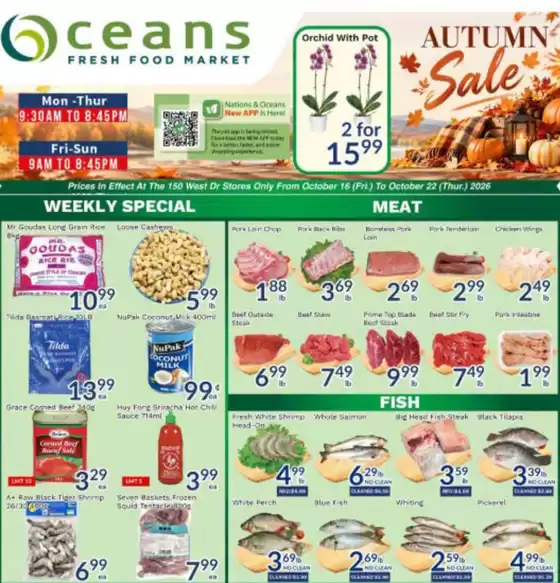 Oceans Fresh Food Market catalogue | Enjoy Special deals everyday | 2026-10-16T00:00:00.000Z - 2026-10-22T00:00:00.000Z