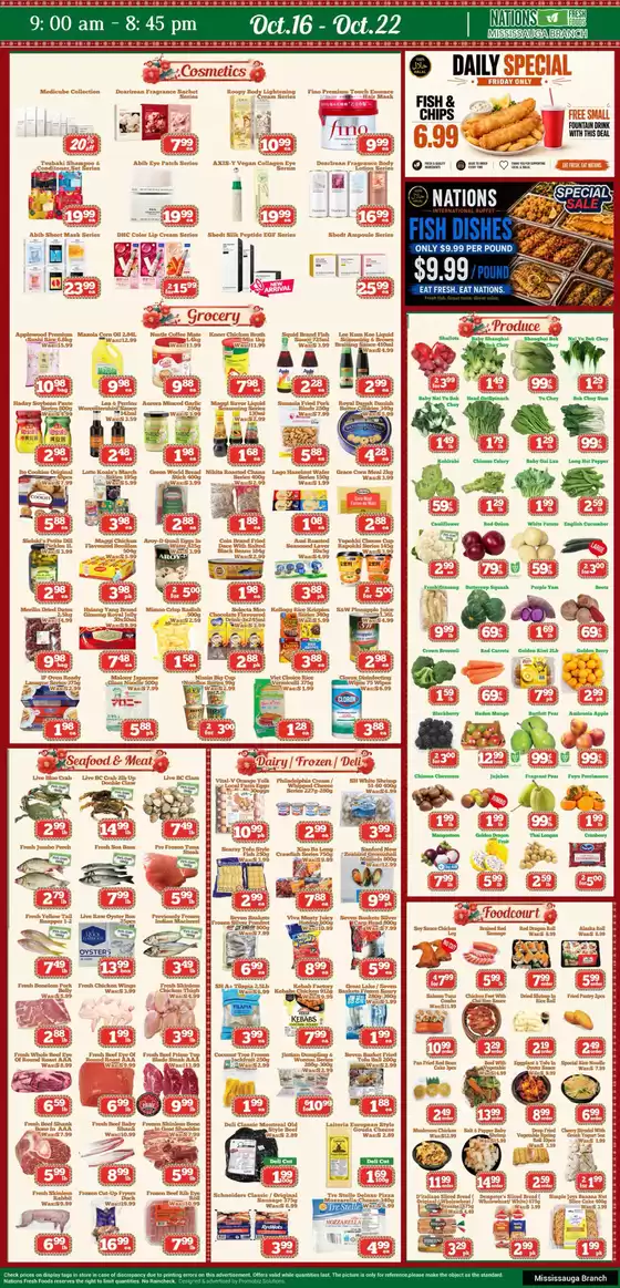 Nations Fresh Foods catalogue | Enjoy Special deals everyday | 2026-10-16T00:00:00.000Z - 2026-10-22T00:00:00.000Z