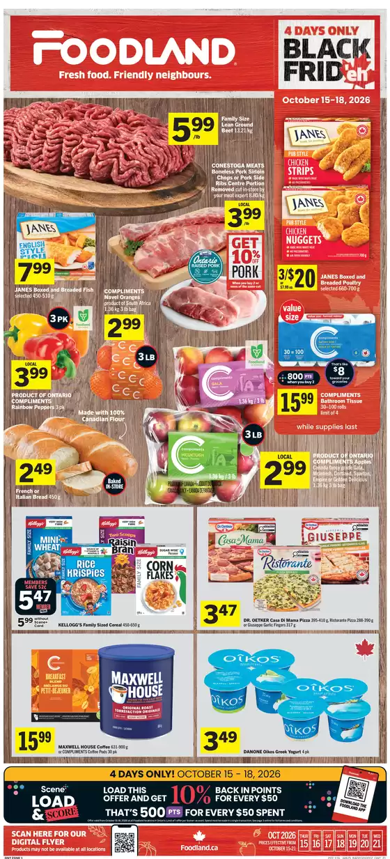 Foodland catalogue | Weekly flyer | 2026-10-16T00:00:00.000Z - 2026-10-21T00:00:00.000Z