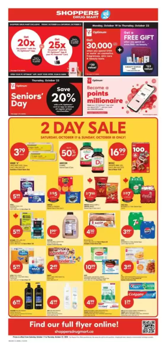 Shoppers Drug Mart catalogue | Shoppers Drug Mart Weekly ad | 2026-10-16T00:00:00.000Z - 2026-10-22T00:00:00.000Z