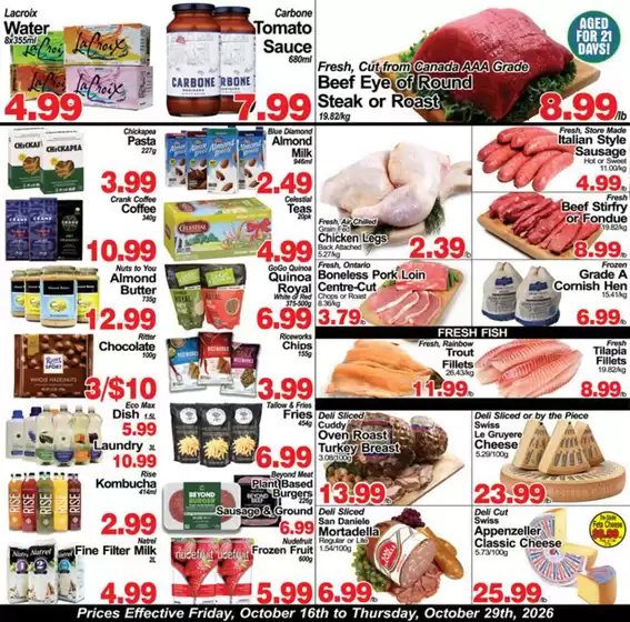 Greco's Fresh Markets catalogue | Weekly flyer | 2026-10-16T00:00:00.000Z - 2026-10-29T00:00:00.000Z