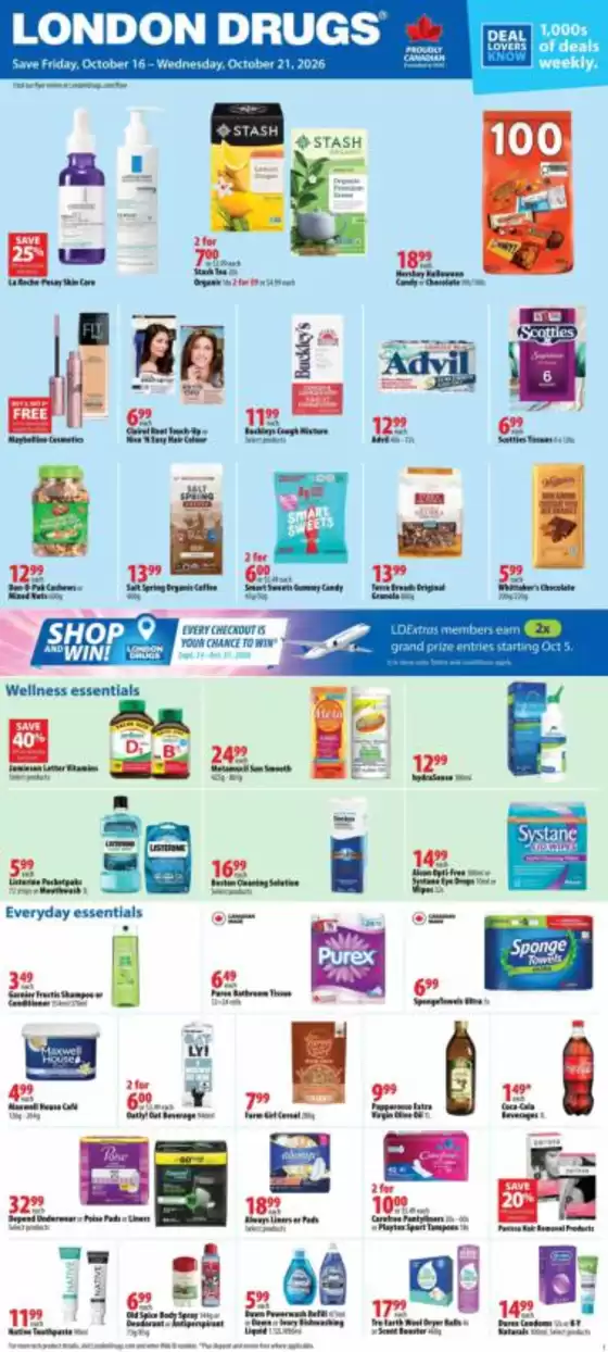 London Drugs catalogue in Unity | Top offers for smart savers | 2026-10-16T00:00:00.000Z - 2026-10-21T00:00:00.000Z