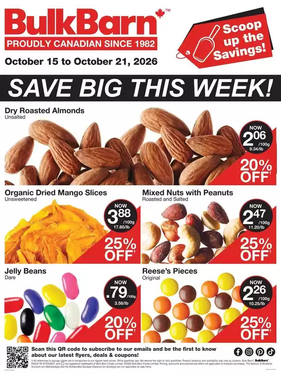 Bulk Barn catalogue | Bulk Barn Weekly ad | 2026-10-15T00:00:00.000Z - 2026-10-21T00:00:00.000Z