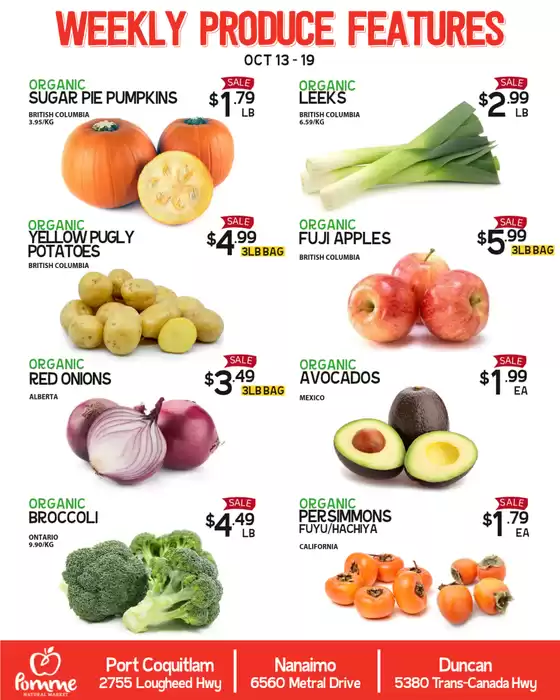 Pomme Natural Market catalogue | Weekly flyer | 2026-10-16T00:00:00.000Z - 2026-10-19T00:00:00.000Z