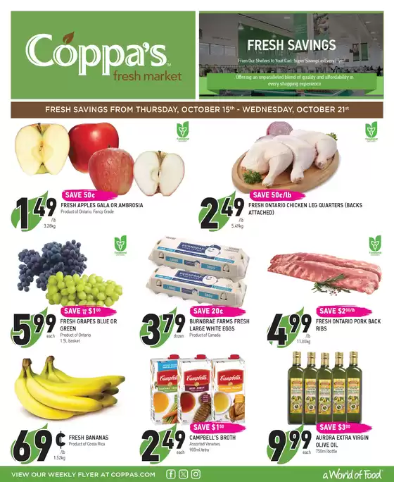 Coppa's catalogue | Fresh savings | 2026-10-19T00:00:00.000Z - 2026-10-21T00:00:00.000Z
