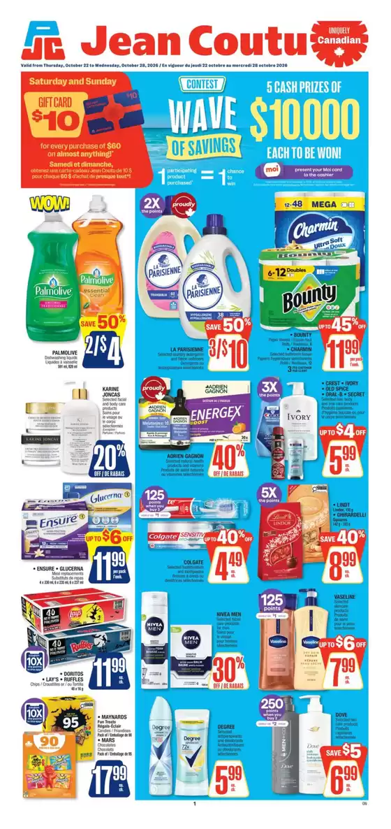 Jean Coutu catalogue | Our best deals for you | 2026-10-22T00:00:00.000Z - 2026-10-28T00:00:00.000Z