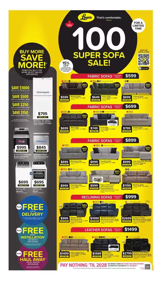 Leon's catalogue | Top deals and discounts | 2026-10-15T00:00:00.000Z - 2026-11-04T00:00:00.000Z