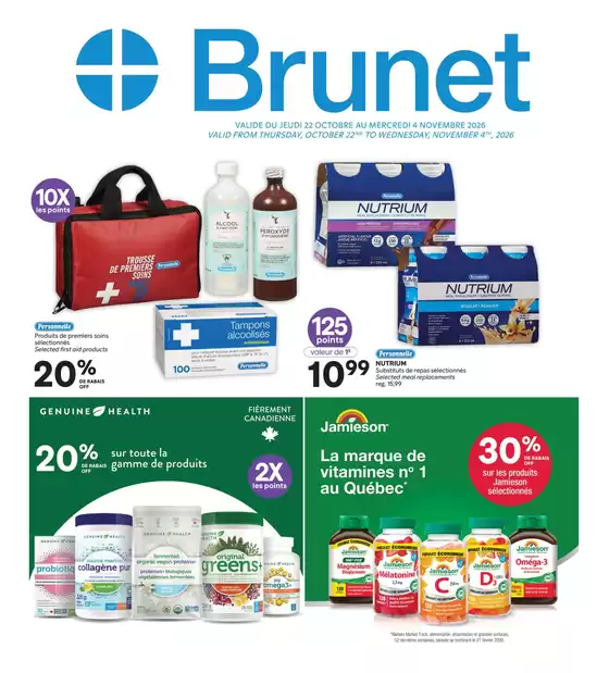 Brunet catalogue | Wide range of offers | 2026-10-22T00:00:00.000Z - 2026-11-04T00:00:00.000Z