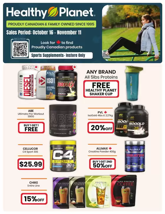 Healthy Planet catalogue in Irishtown-Summerside | Buy one get one free  | 2026-10-20T00:00:00.000Z - 2026-11-11T00:00:00.000Z