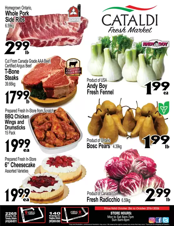 Cataldi catalogue | Weekly flyer | 2026-10-21T00:00:00.000Z - 2026-10-27T00:00:00.000Z