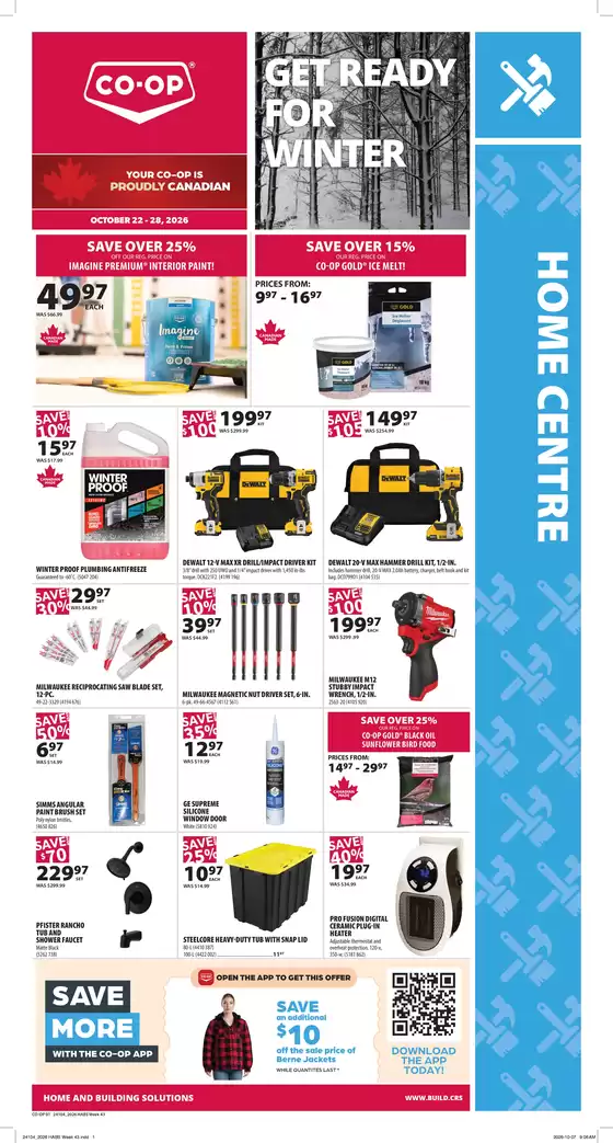 Co-op Home Centre catalogue in Kitchener | Top offers for smart savers | 2026-10-22T00:00:00.000Z - 2026-10-28T00:00:00.000Z