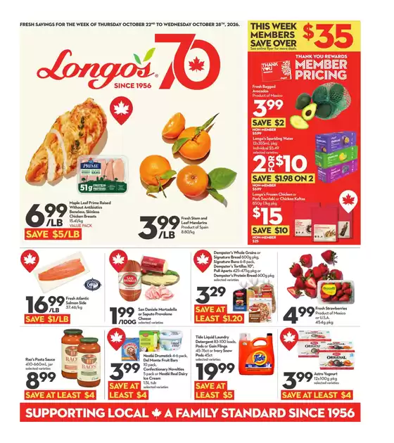Longo's catalogue | Discover attractive offers | 2026-10-22T00:00:00.000Z - 2026-10-28T00:00:00.000Z