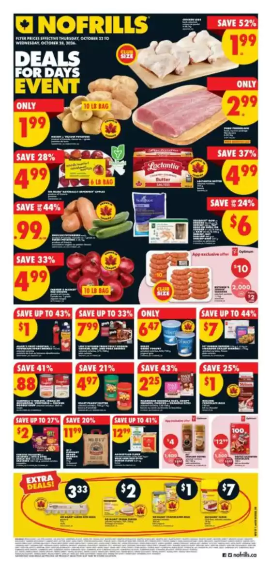 No Frills catalogue | Great discounts on selected products | 2026-10-22T00:00:00.000Z - 2026-10-28T00:00:00.000Z