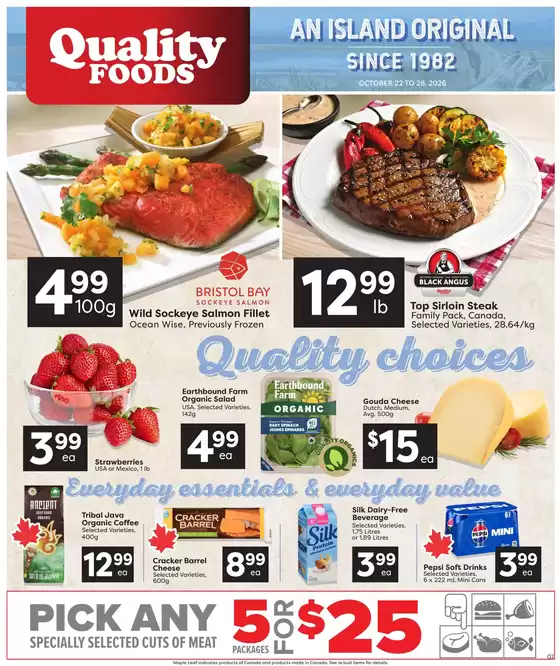 Quality Foods catalogue | Weekly flyer  | 2026-10-22T00:00:00.000Z - 2026-10-28T00:00:00.000Z