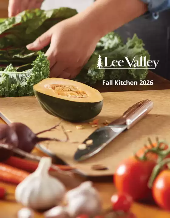 Lee Valley Tools catalogue | Fall kitchen 2026 | 2026-10-22T00:00:00.000Z - 2026-11-30T00:00:00.000Z