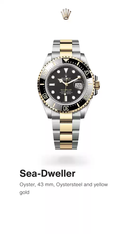 Rolex catalogue in Quebec | Sea Dweller | 2025-04-23T00:00:00.000Z - 2026-05-31T00:00:00.000Z