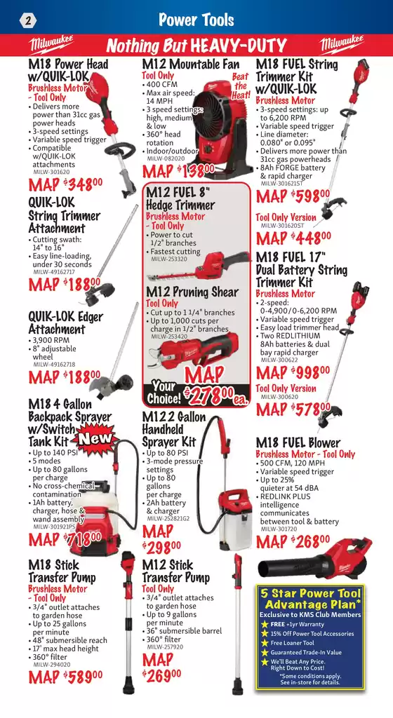 KMS Tools 2507 July Flyer