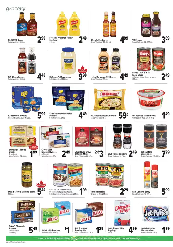 Family Foods monthly flyer
