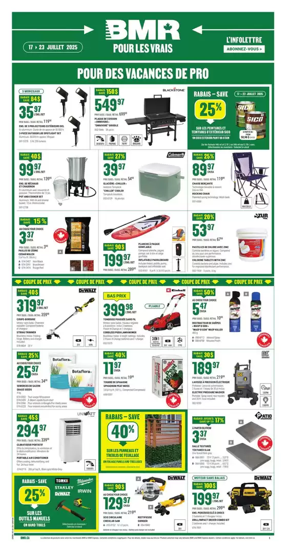 Wide range of offers