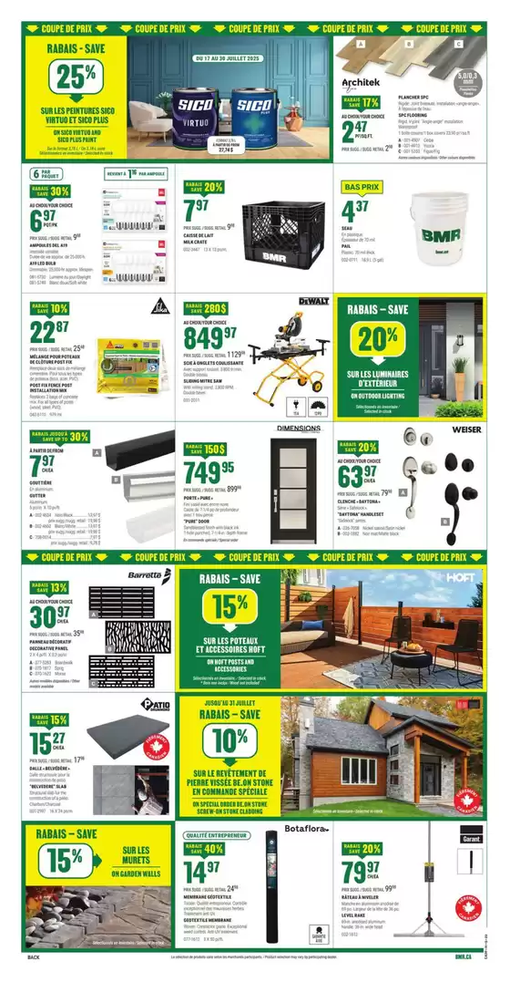 Wide range of offers