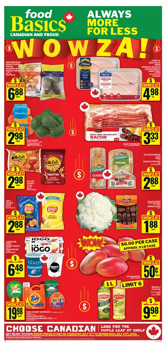 Wide range of offers