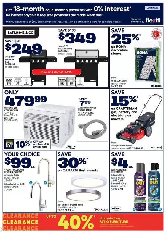 RONA Weekly ad