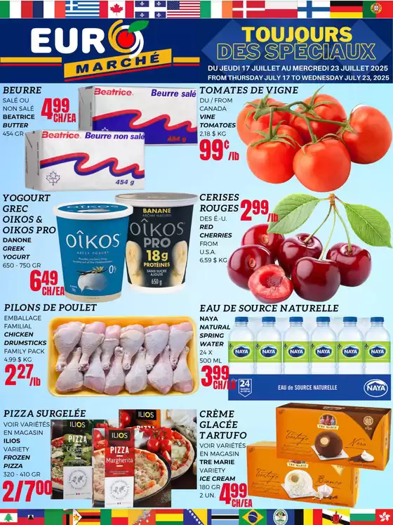 Euromarché catalogue in Saint-Jean-sur-Richelieu | Attractive special offers for everyone | 2025-07-17T00:00:00.000Z - 2025-07-23T00:00:00.000Z